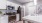 kitchen with white counters and white cupboards